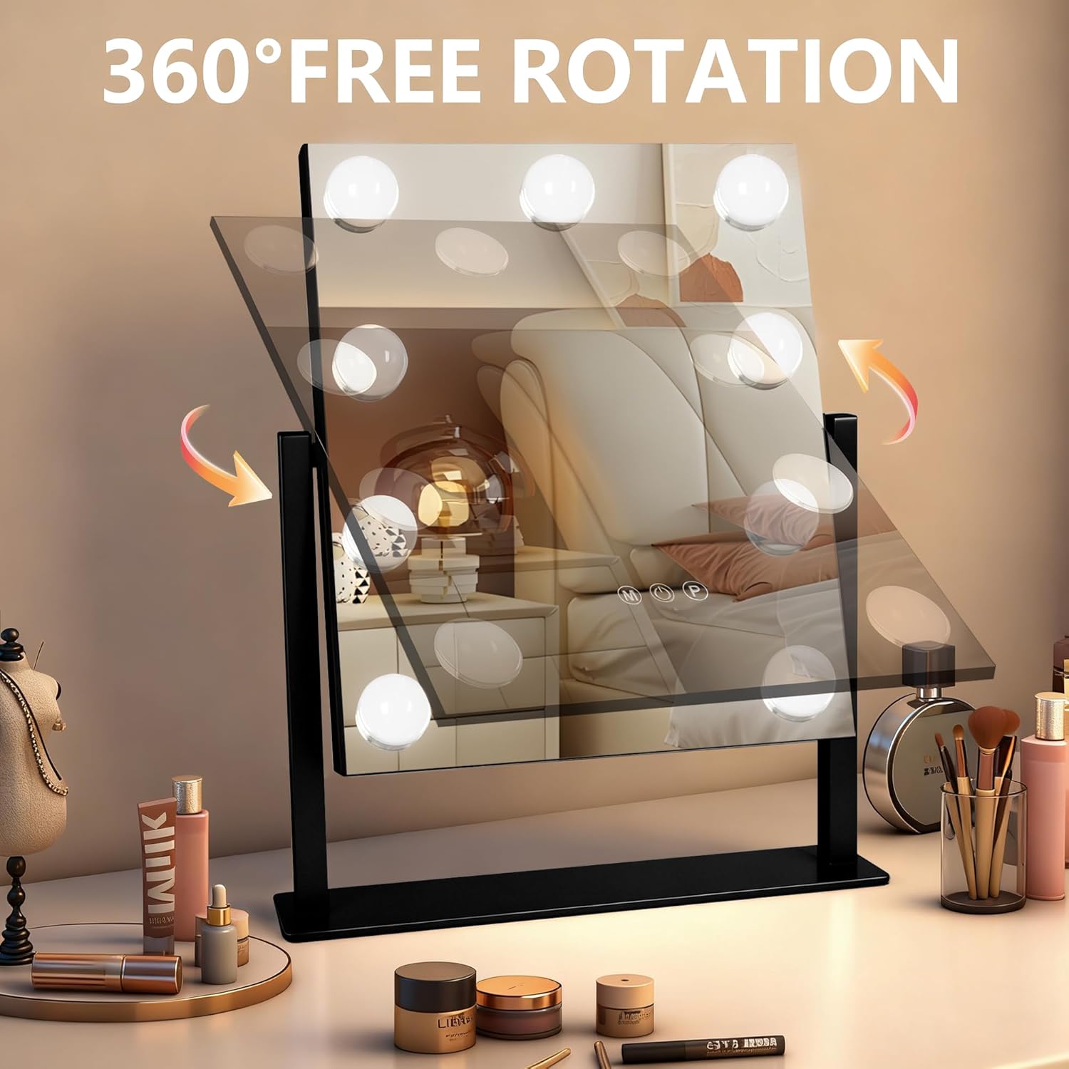 Ratsamee Hollywood Vanity Mirror with Lights