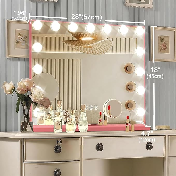 Ratsamee Hollywood Vanity Mirror with Lights