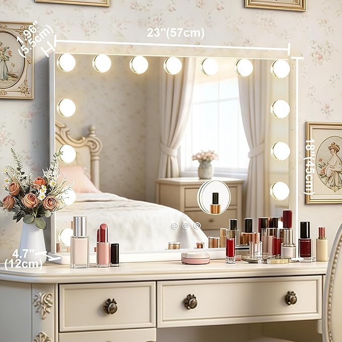 Ratsamee Hollywood Vanity Mirror with Lights