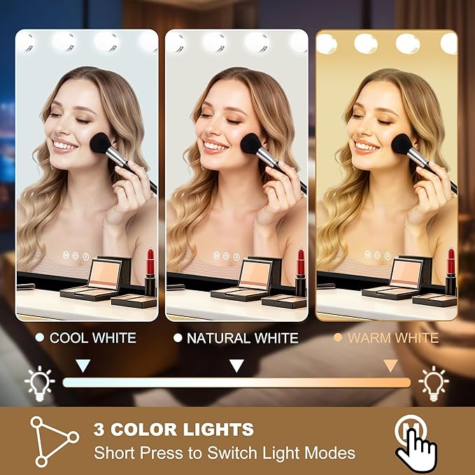 Ratsamee Hollywood Vanity Mirror with Lights