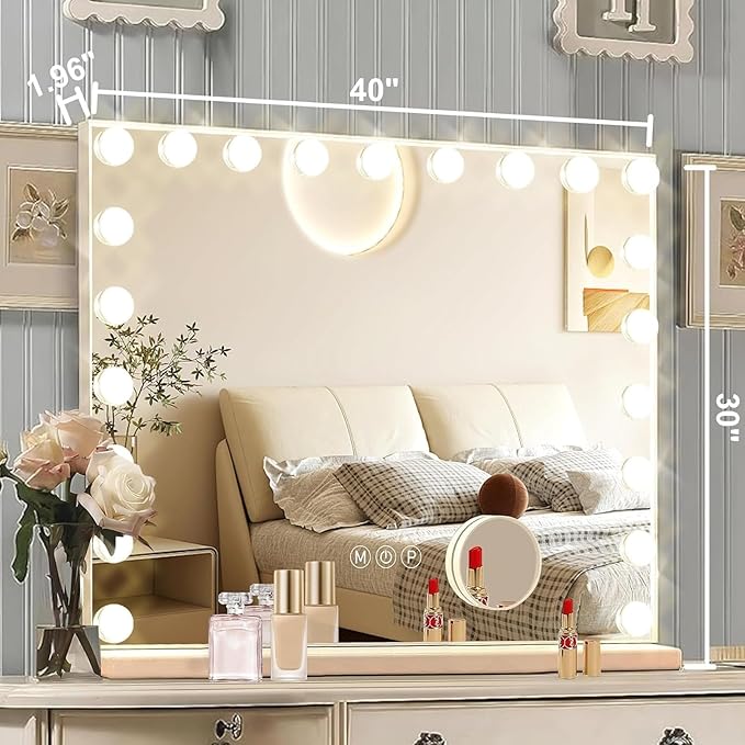 Ratsamee Hollywood Vanity Mirror with Lights