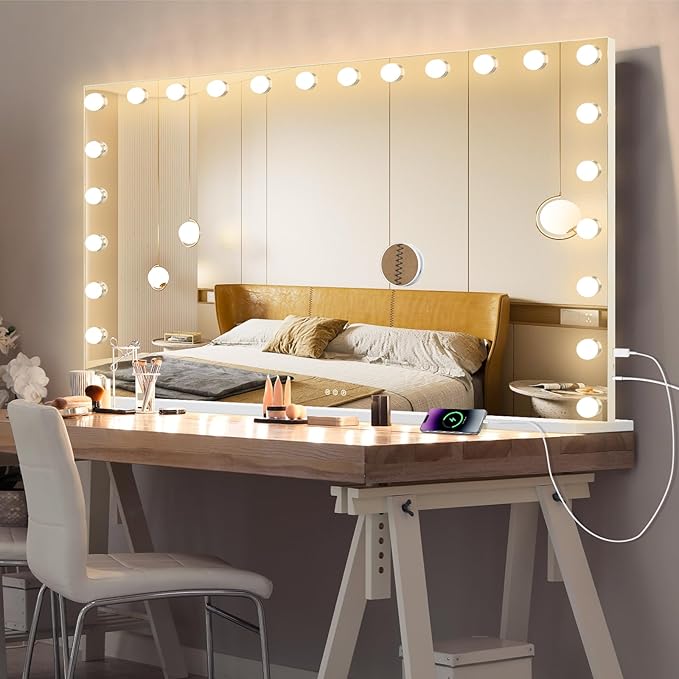 Ratsamee Hollywood Vanity Mirror with Lights