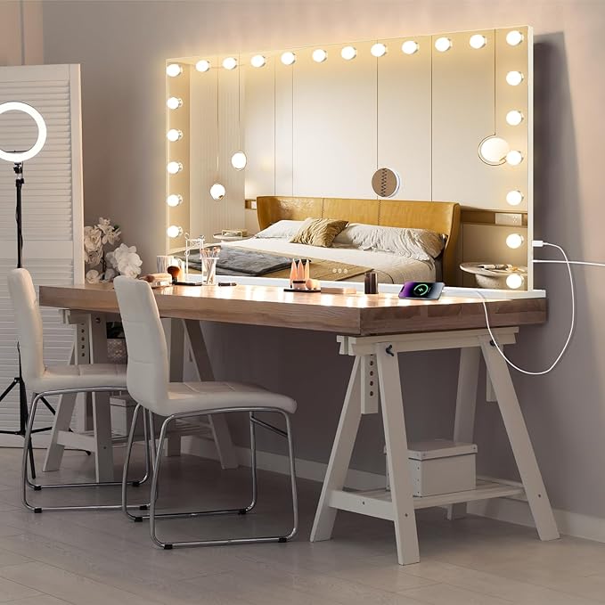 Ratsamee Hollywood Vanity Mirror with Lights